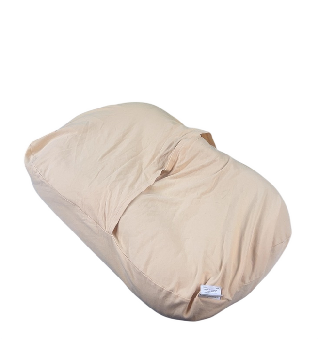 Shop Snuggle Me Organic Sensory Infant Lounger with Cover, Gumdrop with Honey Cover at GoodBuy Gear