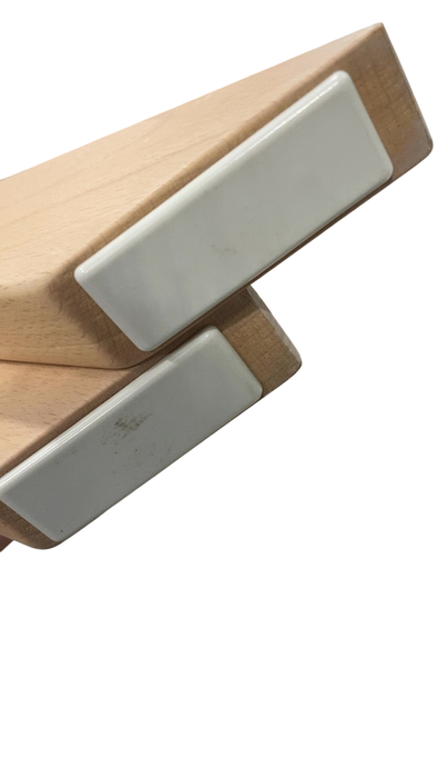 Shop Mockingbird High Chair, Natural Beech, White at GoodBuy Gear