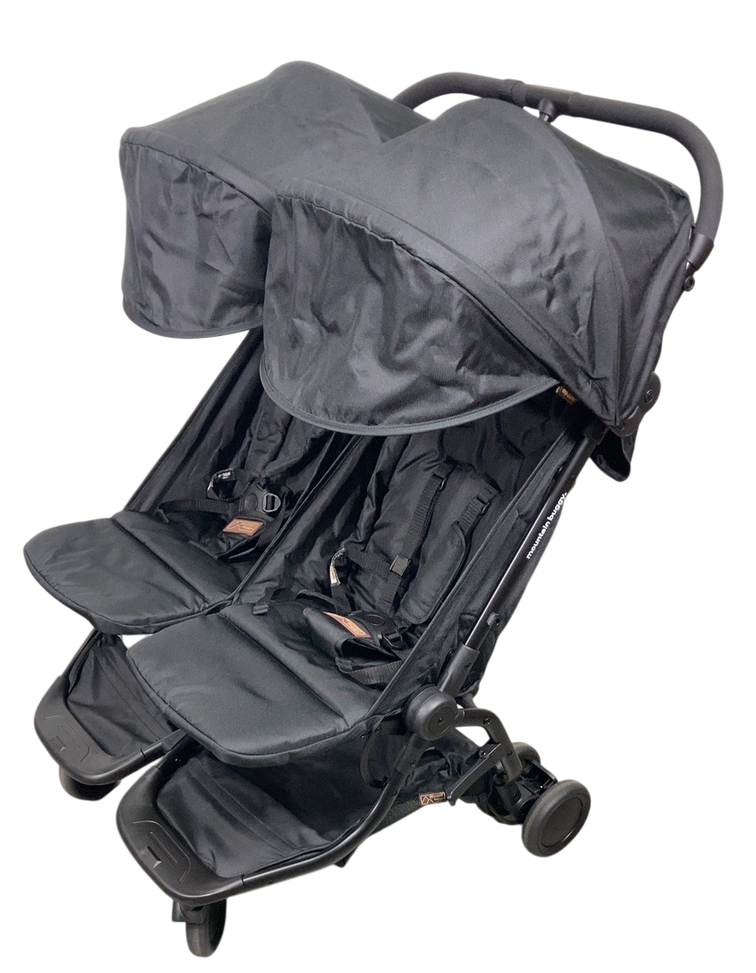 Mountain Buggy Nano Duo Stroller Ultra-Compact 20lb Side-by-Side