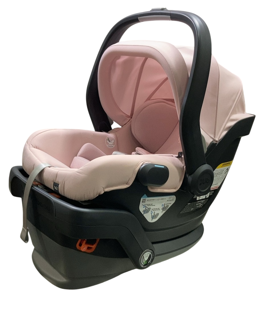 peg perego car seat pink UPPAbaby MESA V2 Infant Car Seat, 2024, Alice (Dusty Pink)