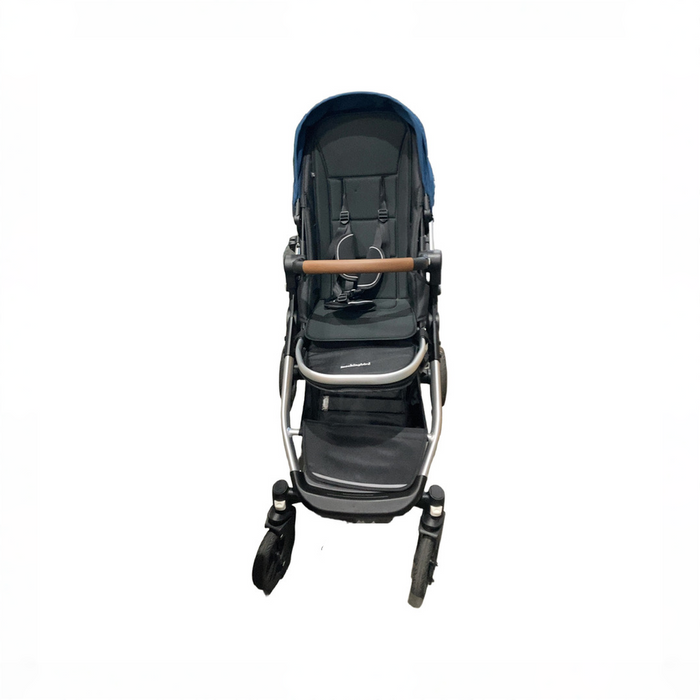 Shop Mockingbird Single to Double 3.0 Stroller, 2025, Charcoal with Black Leather, Sea at GoodBuy Gear