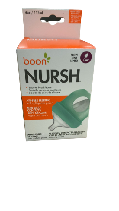 Shop Boon Nursh Bottle, Slow, Blue, 4oz at GoodBuy Gear