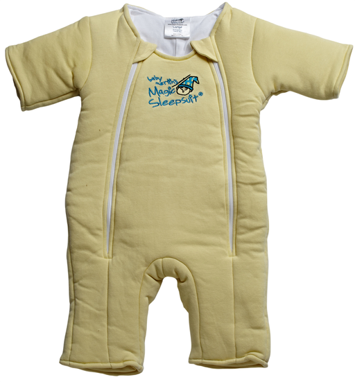 Shop Baby Merlin's Magic Sleepsuit, Yellow, Fleece, Large (18-21lbs) at GoodBuy Gear