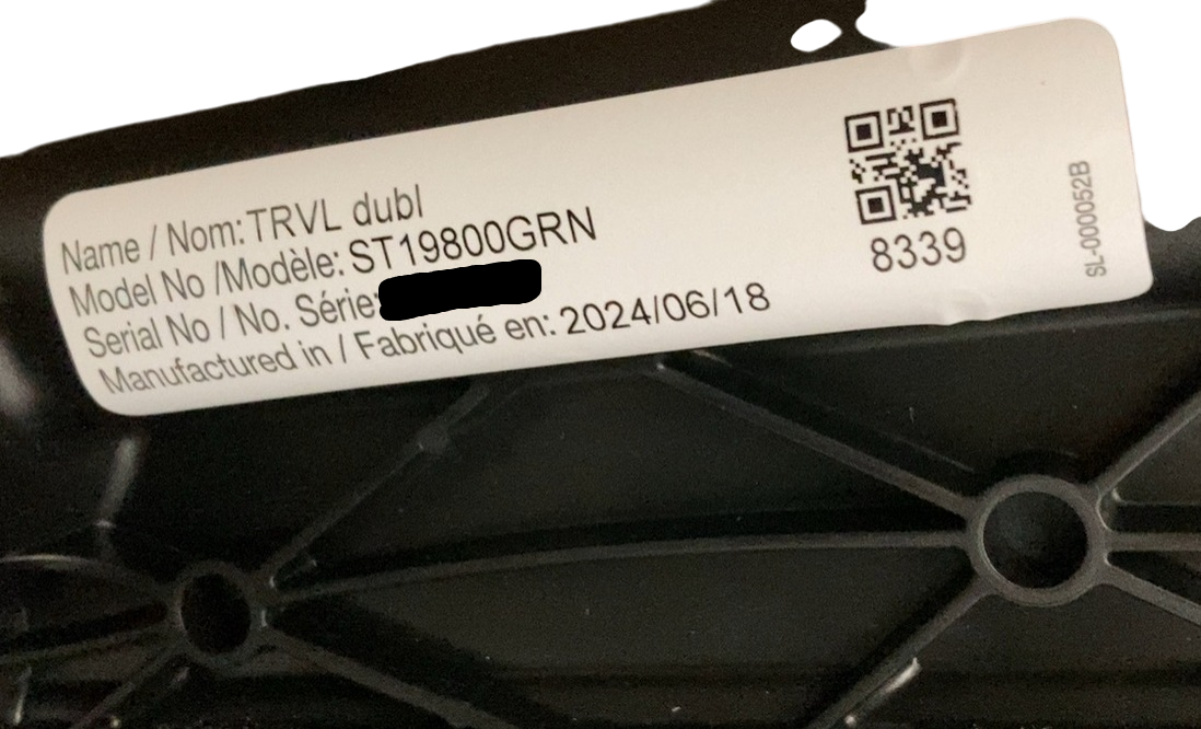 Shop Nuna TRVL Dubl Stroller, 2024, Granite at GoodBuy Gear