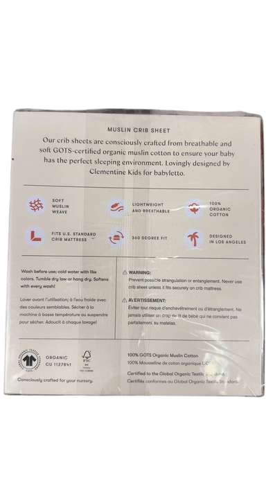 Shop Babyletto Muslin Crib Sheet, Dewdrop at GoodBuy Gear