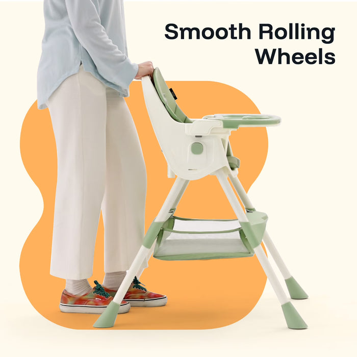 Harppa 4-in-1 Convertible High Chair, Green