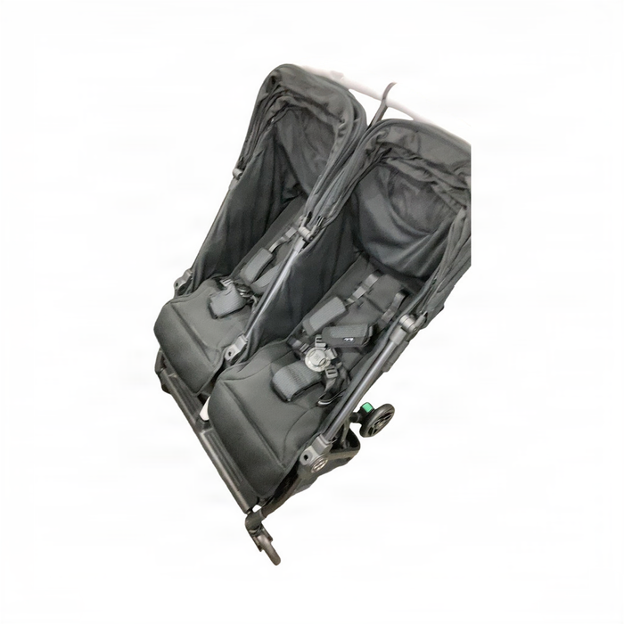 Shop Silver Cross Jet Double Travel Stroller, 2024, Black at GoodBuy Gear