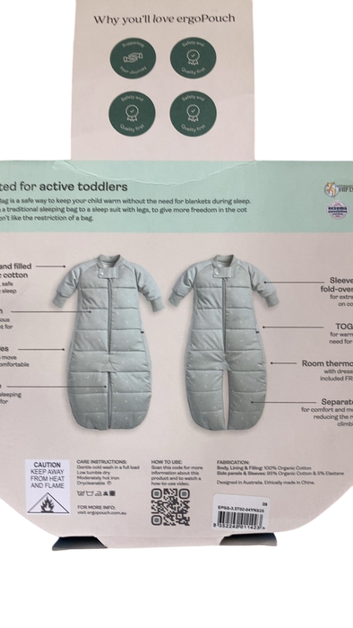 Shop ErgoPouch Sleep Suit Bag TOG 3.5, 8-24 months, Night Sky at GoodBuy Gear
