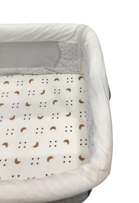 Shop Jojolam 5-in-1 Infant Bedside Crib with Changing Table, Gray at GoodBuy Gear