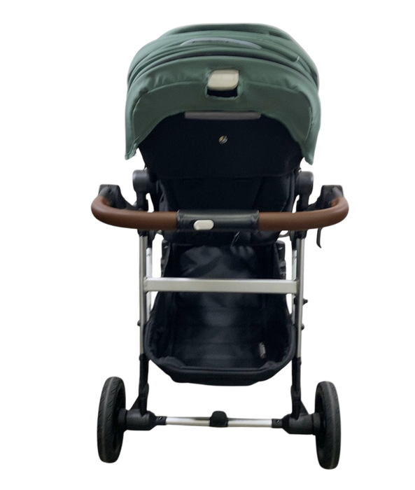 Shop Mockingbird Single to Double 2.0 Stroller, 2024, Sage, Silver With Penny Leather, Windowpane at GoodBuy Gear