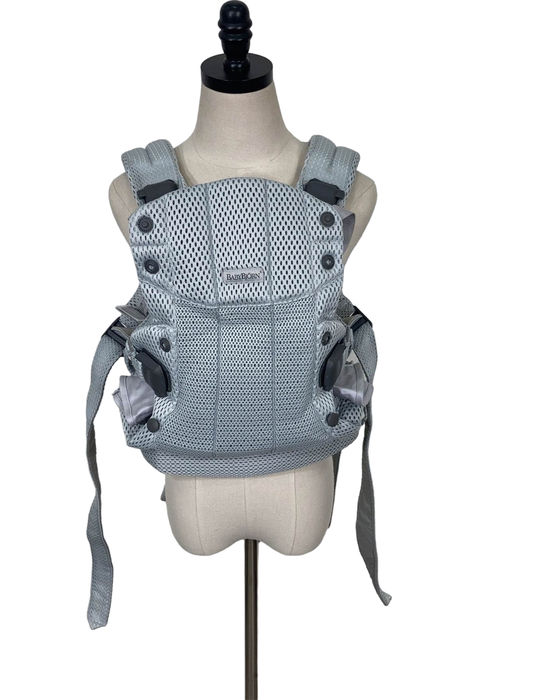 BabyBjorn Baby Carrier Harmony, 3D Mesh, Silver