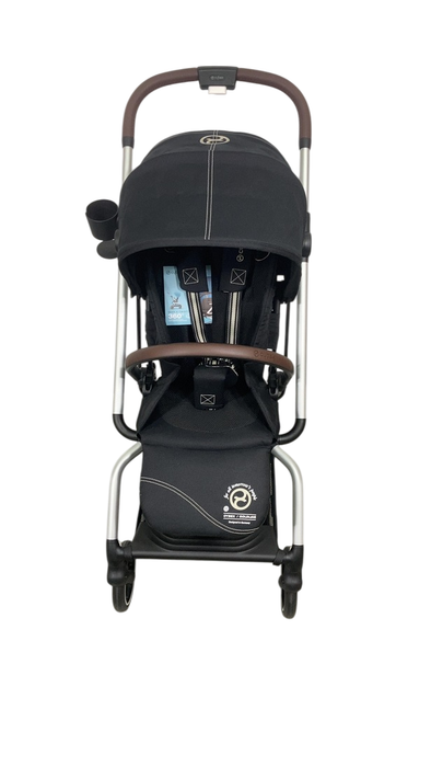 Shop Cybex Eezy S Twist+2 Stroller, 2022, Moon Black at GoodBuy Gear