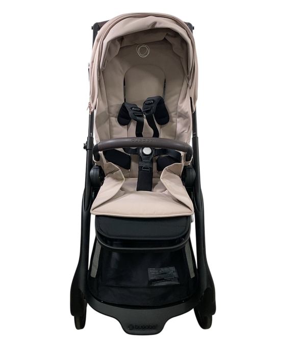 Shop Bugaboo Dragonfly Stroller, 2024, Black, Desert Taupe, Desert Taupe at GoodBuy Gear