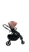 Shop Mockingbird Single to Double 3.0 Stroller, 2025, Charcoal with Black Leather, Rose at GoodBuy Gear
