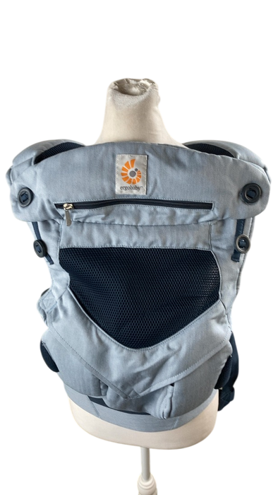 Shop Ergobaby 360 All Positions Cool Air Mesh Baby Carrier, Chambray at GoodBuy Gear