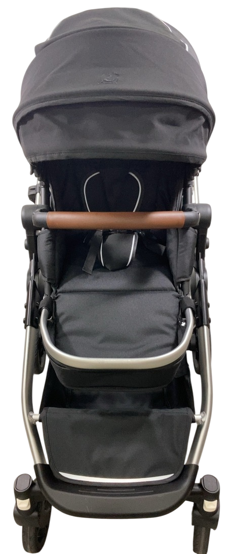 Shop Mockingbird Single to Double 2.0 Stroller, 2024, Black, Silver With Penny Leather, Windowpane at GoodBuy Gear