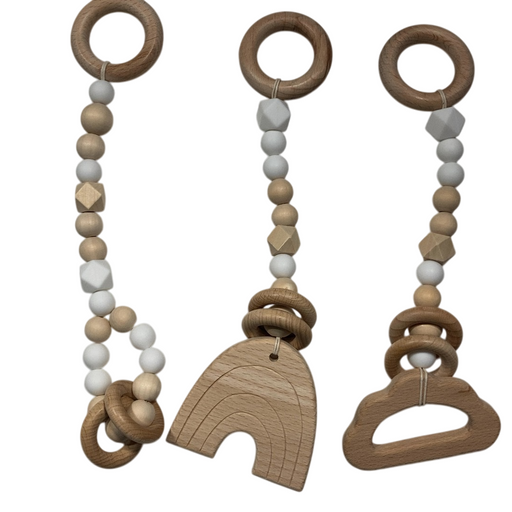 Shop Poppyseed Play Play Gym Set, Neutral and White at GoodBuy Gear