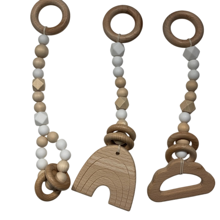 Shop Poppyseed Play Play Gym Set, Neutral and White at GoodBuy Gear