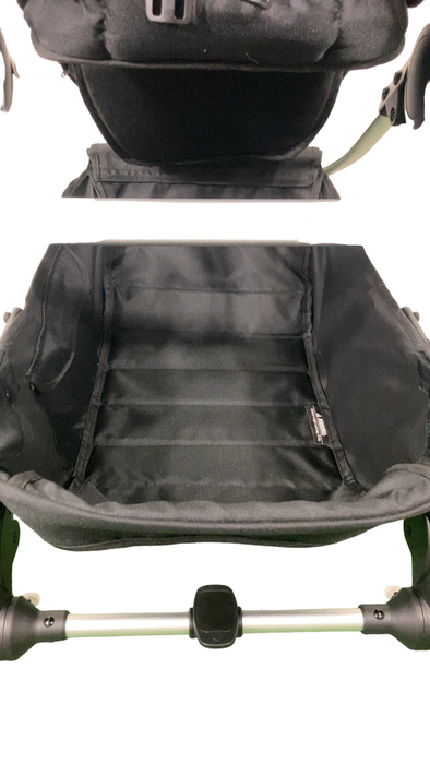 Shop Mockingbird Single to Double 2.0 Stroller, 2024, Sea, Silver With Black Leather, Windowpane at GoodBuy Gear