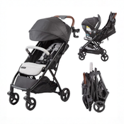 Shop Summer by Ingenuity 3D Quick Close CS+ Stroller, 2025, Gray at GoodBuy Gear