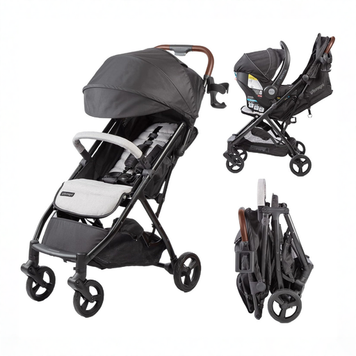 Shop Summer by Ingenuity 3D Quick Close CS+ Stroller, 2025, Gray at GoodBuy Gear