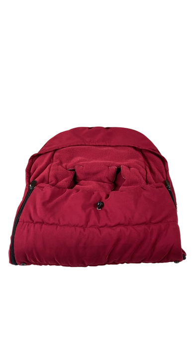 Shop Bugaboo Stroller Footmuff, Dark Cherry at GoodBuy Gear