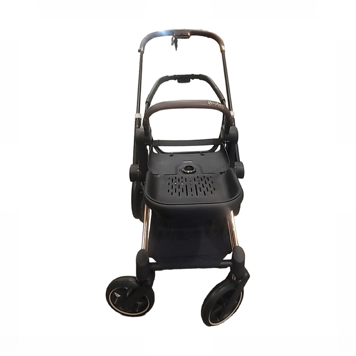 Shop Cybex E-PRIAM Stroller Frame And Seat, 2025, Rosegold at GoodBuy Gear
