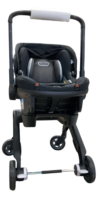 Shop Evenflo Gold Shyft Dual Ride Infant Car Seat Stroller Combo, Onyx, 2024, with Carryall Storage and Extended Canopy at GoodBuy Gear