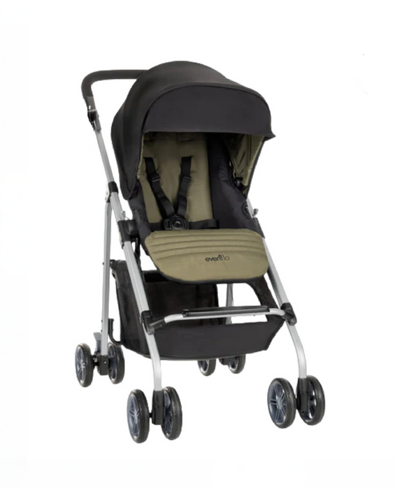 Shop Evenflo Reversi Lightweight Reversible Stroller, 2025, Leonis Green at GoodBuy Gear