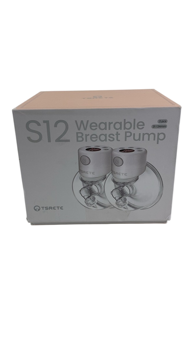 Shop Tsrete Double Wearable Electric Breast Pump, 24mm, White at GoodBuy Gear
