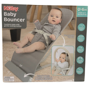Shop Nuby Baby Bouncer Seat, Grey at GoodBuy Gear