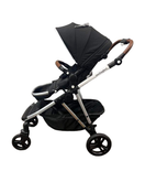 secondhand Mockingbird Single to Double Stroller, 2023, Silver with Penny Leather, Windowpane, Black