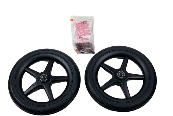 bugaboo donkey foam tires Bugaboo Donkey Replacement Wheels, Set of 2, Black