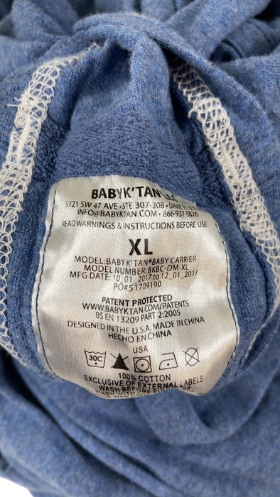 Shop Baby K'tan Baby Carrier, denim, Original, X-Large at GoodBuy Gear