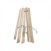 Shop Comfy Cubs Wooden Play Gym, Natural Wood at GoodBuy Gear