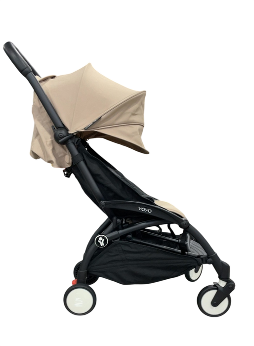 Shop Stokke YOYO3 Complete Stroller, 2025, Black, Taupe at GoodBuy Gear