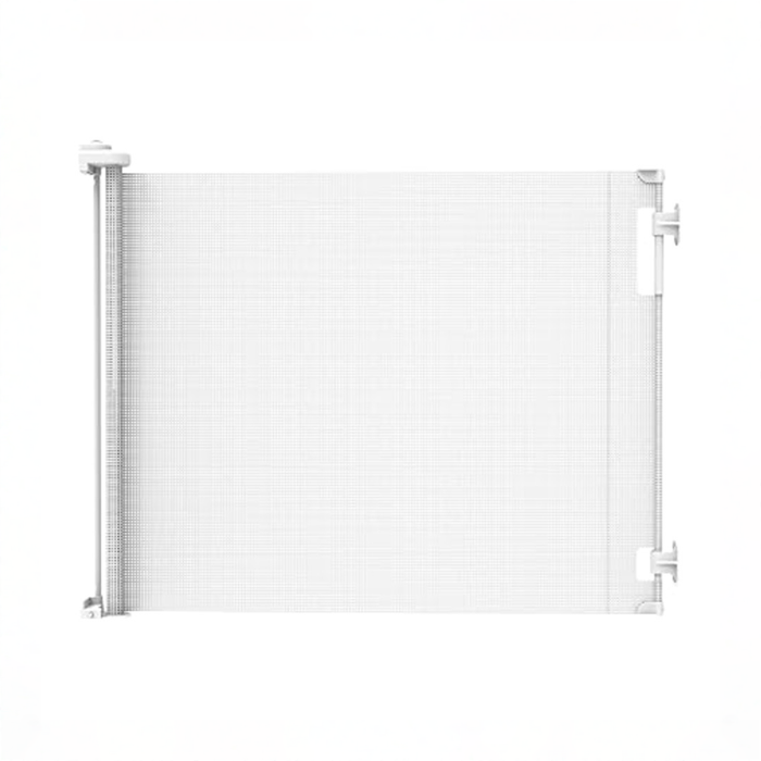Shop Perma Child Safety Indoor/Outdoor Retractable Baby Gate, 33"x71", White at GoodBuy Gear