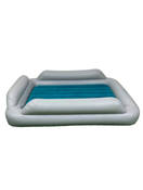 Shop SlumberPod SlumberTot Inflatable Toddler Bed, Gray/Teal at GoodBuy Gear