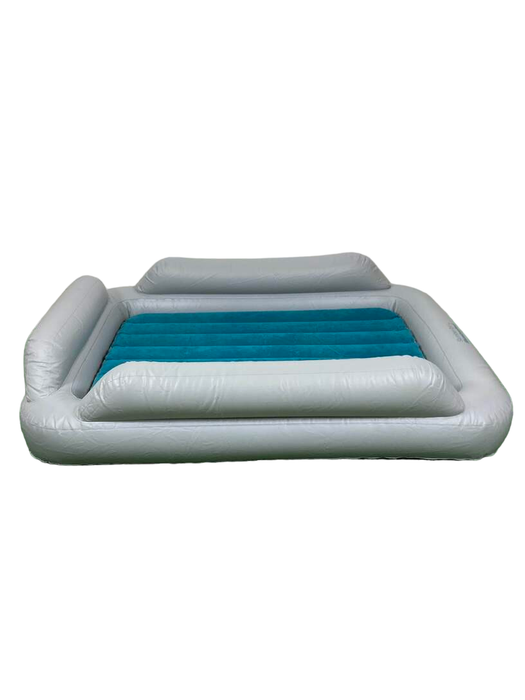 Shop SlumberPod SlumberTot Inflatable Toddler Bed, Gray/Teal at GoodBuy Gear