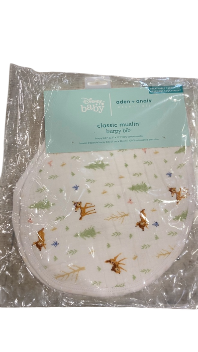 Shop Aden + Anais Cotton Muslin Burpy Bib, Bambi Forest at GoodBuy Gear
