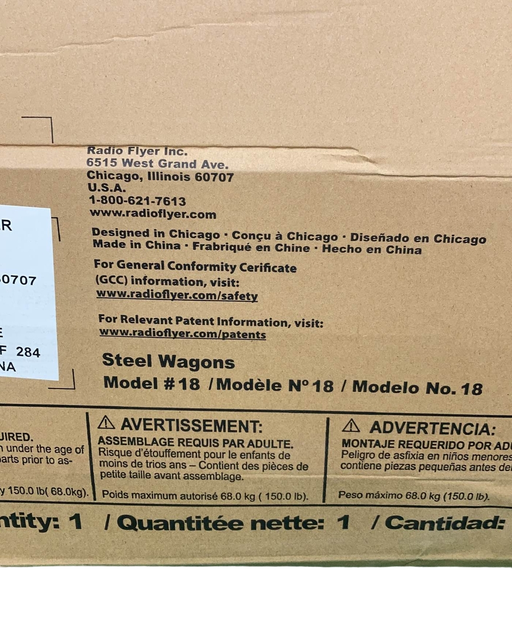 secondhand Radio Flyer Classic Red Wagon