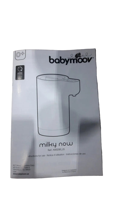 Babymoov Milky Now Instant Milk & Water Warmer, Black