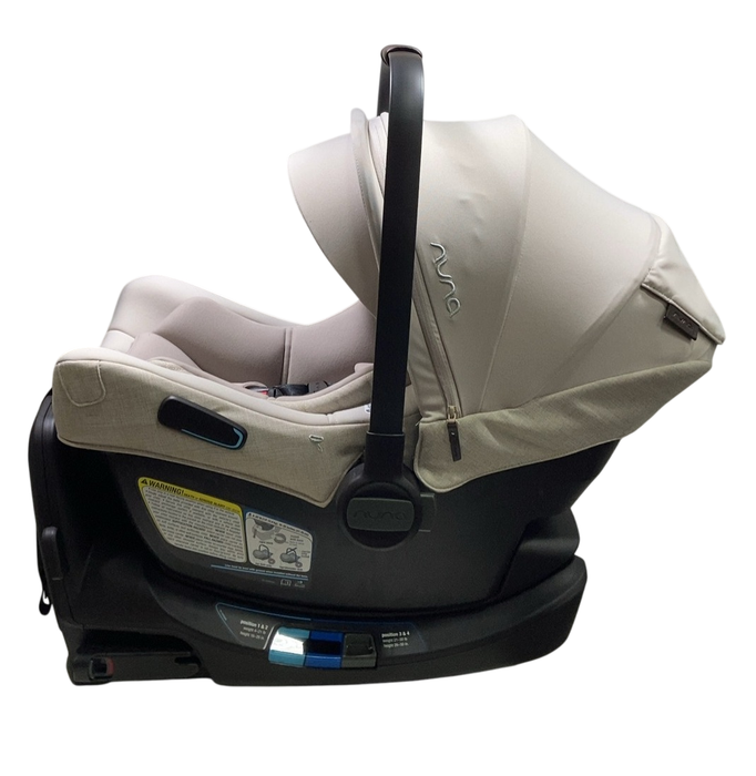 Shop Nuna Pipa Aire RX Infant Car Seat, 2024, Biscotti at GoodBuy Gear