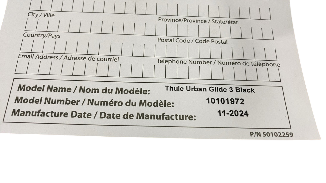Shop Thule Urban Glide 3 Stroller, 2024, Black on Black, Click In Buckle at GoodBuy Gear