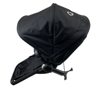Shop Bugaboo Donkey 5 Duo Extension Set, 2024, Aluminum, Midnight Black, Midnight Black, with Canopy at GoodBuy Gear