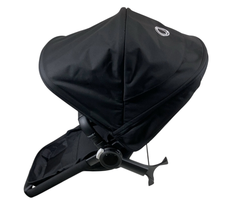 Shop Bugaboo Donkey 5 Duo Extension Set, 2024, Aluminum, Midnight Black, Midnight Black, with Canopy at GoodBuy Gear