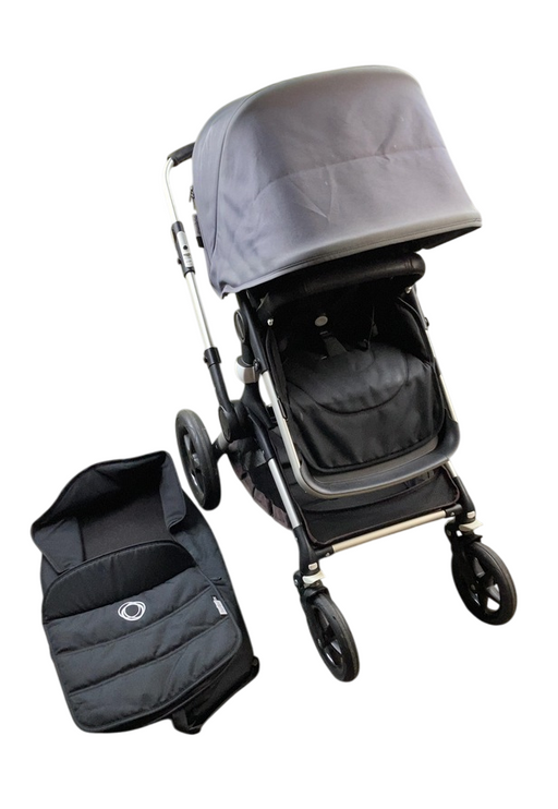 Shop Bugaboo Fox Stroller, 2018, Aluminum, Grey Melange, Midnight Black at GoodBuy Gear