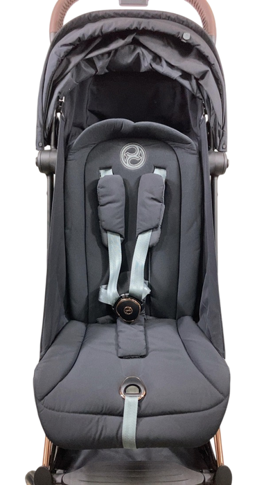 Shop Cybex Coya Stroller, 2023, Rose Gold, Sepia Black at GoodBuy Gear