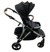 Shop Mockingbird Single to Double 2.0 Stroller, 2025, Black, Silver With Penny Leather, Watercolor Drops at GoodBuy Gear