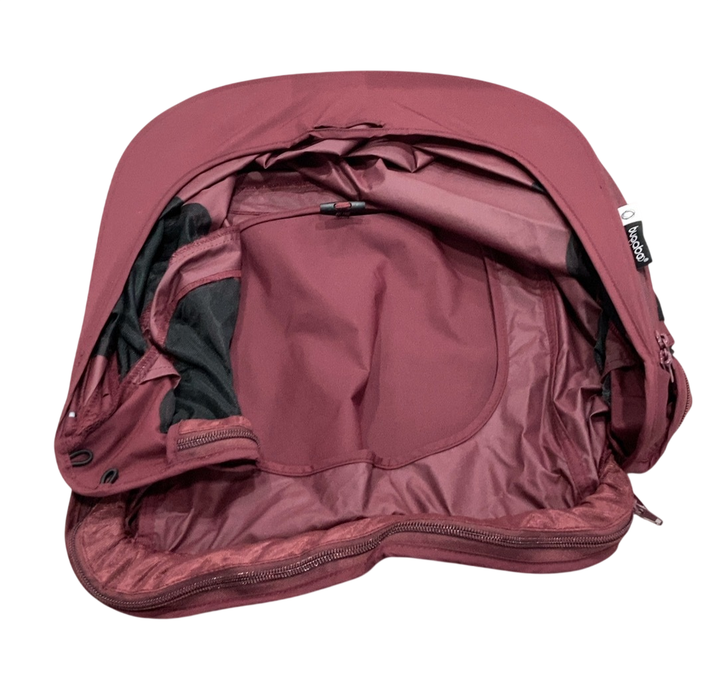 Shop Bugaboo Breezy Sun Canopy, Dark Cherry Red, Kangaroo/Fox 5/Cameleon 3/Lynx at GoodBuy Gear